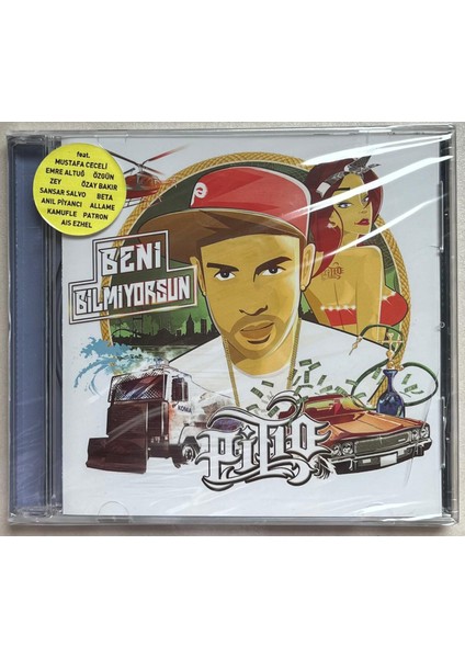 PIT10 - Beni Bilmiyorsun (Jelatininde Sıfır Orjnal Dönem Baskı Cd)