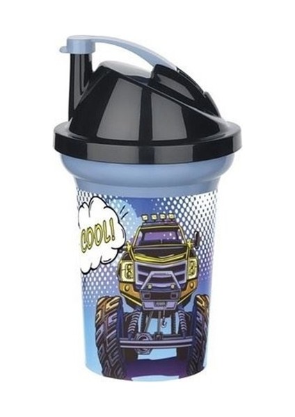 Tedy Pipetli Çocuk Içecek Bardağı Desenli Bardak 300ML fırsatları