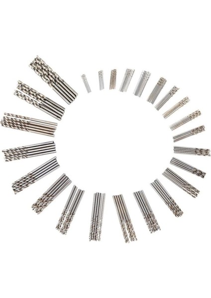 150 Parça Hss Çelik Kutulu Matkap Uç Seti 0.4 mm – 3.2 mm Saklama Çantalı Mikro Set