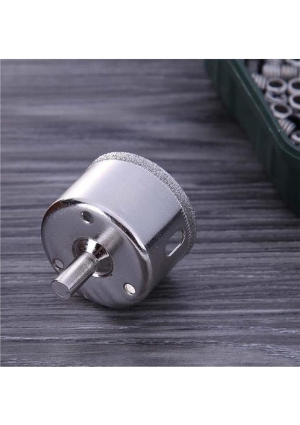32mm Mermer Granit Fayans Cam Yuvarlak Delme Panç Elmas Uç Yuvarlak Açma Matkap İçin Karot