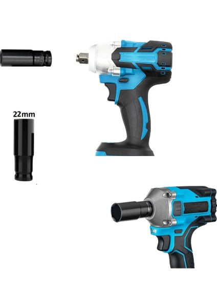 Somun Sökme Sıkma Makinesi İçin Torklu Matkap Makine İçin 22 mm Boru Lokma Bijon Anahtar