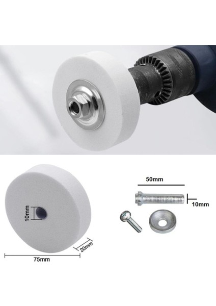 Bileme Taşı Silindir Zımpara Matkap Adaptörlü Zımparalama Bileyleme Değirmen Taşı Pas Kir Polisaj indirimleri