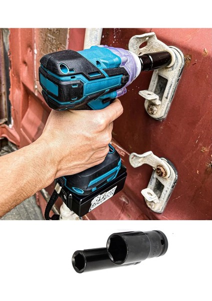 Somun Sökme Sıkma Makinesi İçin Torklu Matkap Makine İçin 117mm Boru Lokma Bijon Anahtar