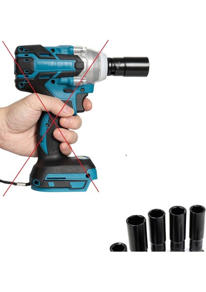 Somun Sökme Sıkma Makinesi İçin Torklu Matkap Makine İçin 117mm Boru Lokma Bijon Anahtar