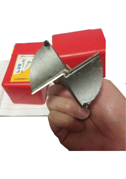Ahşap Delme Panç Seti 35 mm 65 mm 70 mm 3lü Karot Set Matkap Freze Ucu Menteşe