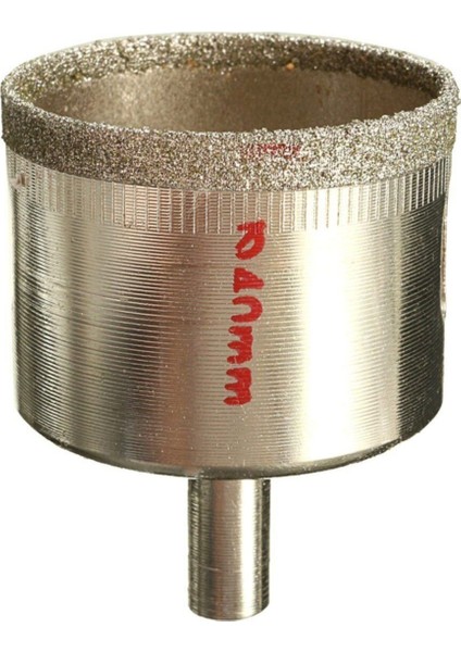 Mermer Granit Fayans Cam Yuvarlak Delme Panç Elmas Uç Yuvarlak Açma Matkap Için Karot 4cm (40MM)