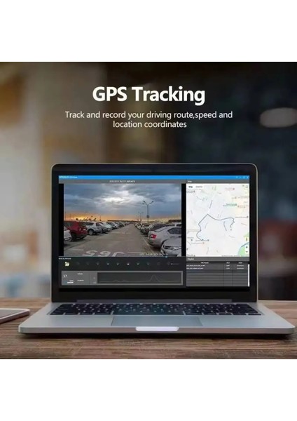 4K UHD Araç Içi Kamera Wifi Bağlantılı Gps Takibi Gece Görüşü Ön ve Arka Kamera 7/24 Kayıt