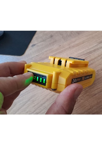 Şarjlı Tornavida Pili Akülü Matkap Aküsü 2.0 Mah Lion Yedek Batarya 5.0AH Battery Universal Işıklı