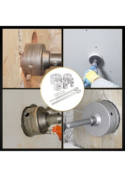 35mm Beton Delik Sondaj Pancı Kırıcı Delici İçin Elmaslı Karot Testere Matkap Ucu Sds Adaptörlü Şaft modelleri