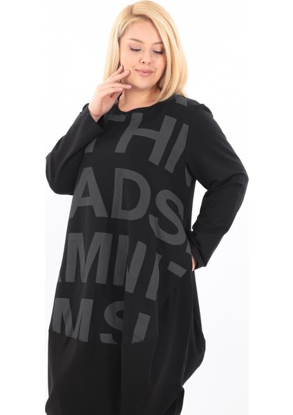 22577 Elbıse Sıyah