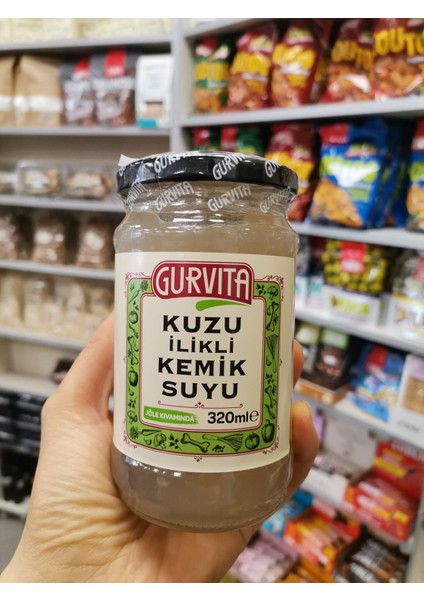 Kuzu Ilikli Kemik Suyu (Gurvita) 320 ml