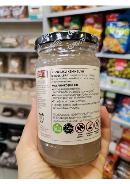 Kuzu Ilikli Kemik Suyu (Gurvita) 320 ml
