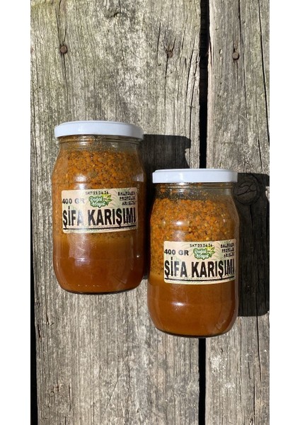 Şifa Karışımı (Bal, Polen, Propolis, Arı Sütü) 400 gr