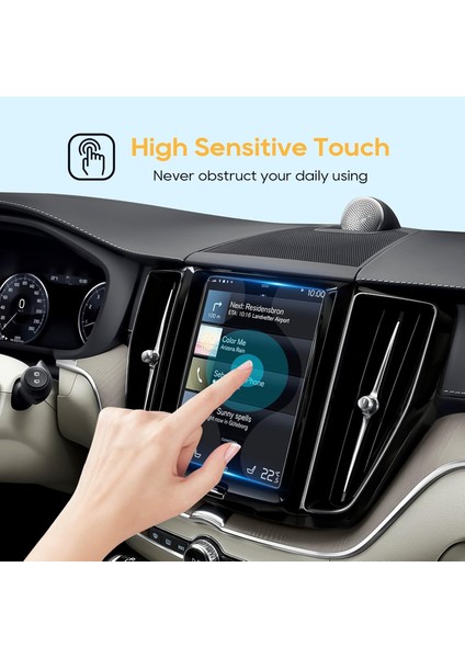 Volvo S60 2018-2024 Model 8.7 Inç Multimedya ve Navigasyon Uyumlu 9h Nano Ekran Koruyucu