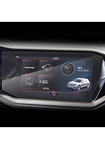 Volkswagen Touareg 2018-2024 Model Multimedya ve Gösterge Panel Uyumlu Set 9h Nano Ekran Koruyucu