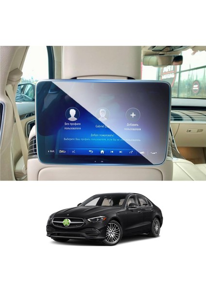 Mercedes S Serisi 2021-2025 Model Arka Koltuk Tv Uyumlu 2 Adet 9H Nano Ekran Koruyucu modelleri