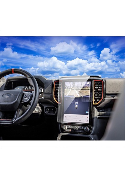 Ford Ranger 2023-2024 Model 12 Inç Multimedya Navigasyon Uyumlu 9H Nano Ekran Koruyucu