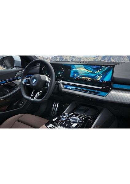 Bmw I5 2022-2024 Model Gösterge ve Dokunmatik Bilgi Ekranı Uyumlu 9H Nano Ekran Koruyucu