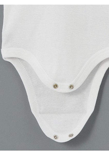 Lcw Baby Bisiklet Yaka Basic Kız Bebek Çıtçıtlı Body 2'li