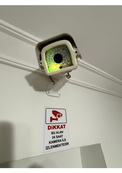Jumbo Boy Bahçe Koruma Kamerası 3 ışıklı Pilli