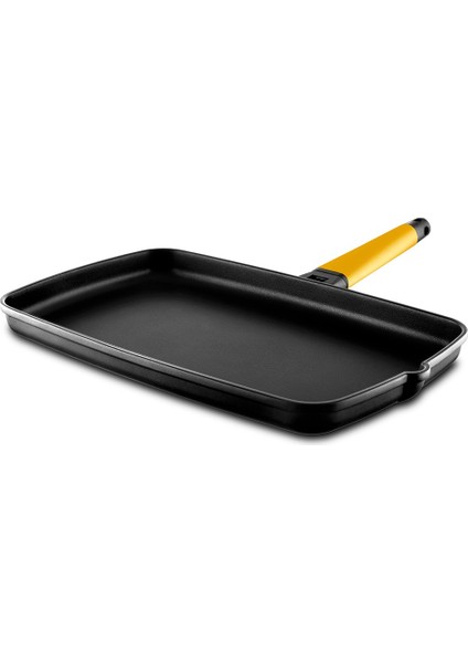 Classic Serisi Çıkartılabilir Saplı Izgara Tavası 40CM