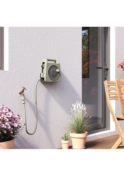 Mini Hortum Makara Seti 10MT Bahçe Balkon Sulama Seti