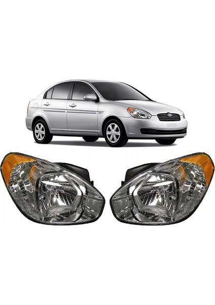 Far Takım Sağ + Sol Sarı Sinyalli Elektrikli Hyundaı Accent Era 2006-2011 fiyatları