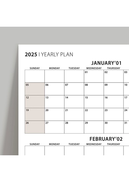 Amerikan Standardı Takvim, Üç Aylık Planlayıcı 2025 Duvar Takvimi, Ocak - Mart 2025, 90 Günlük Planlama, Yılın Birinci Çeyreği Takvimi, Kahverengi, Pazar Günü Başlangıçlı Takvim - 50X70CM fırsatları