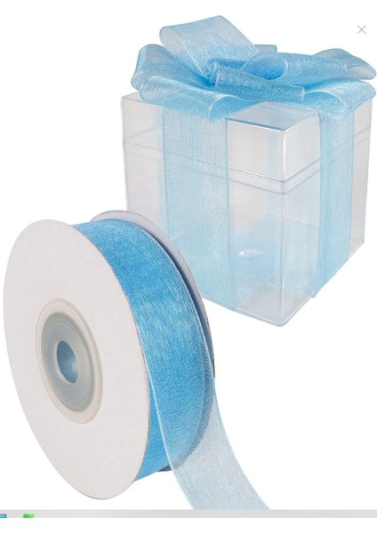 Mavi Organze 0,6 mm Kurdela 150 Metre