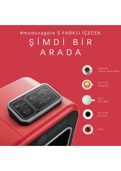 5 In 1 Çay ve Kahve Makinesi, Filtre Kahve, Çay, Süt Isıtma, Sütlü Içecek Hazırlama ve Közde Türk Kahvesi fiyatları