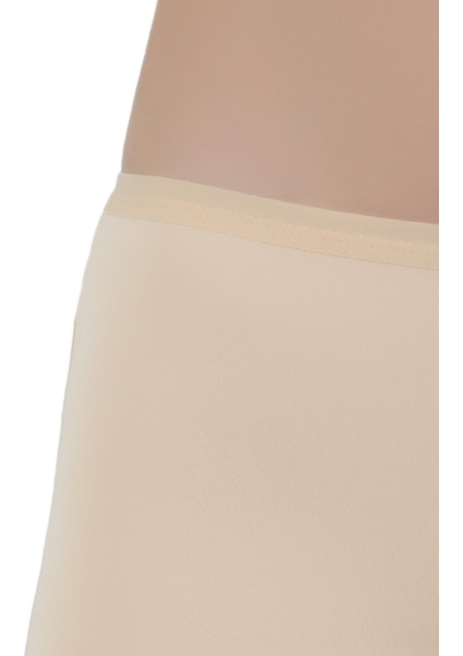 Kadın Boxer Külot - Iz Yapmaz Dikişsiz Mikro Kumaş 3'lü Özel Paket (Siyah, Beyaz, Ten Renk) modelleri