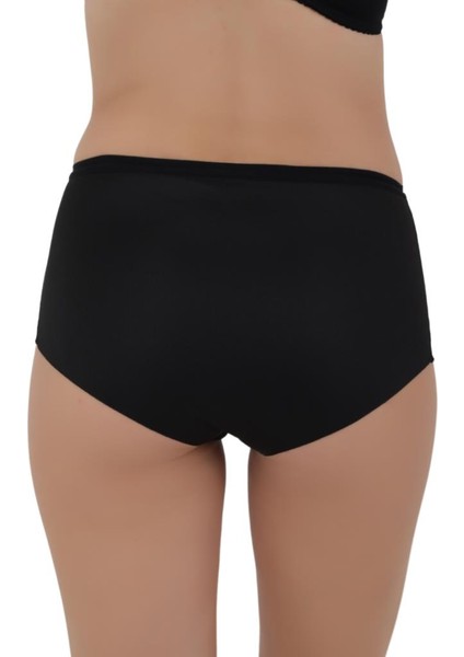 Kadın Yüksek Bel Toparlayıcı Külot - Özel Kalıp 3'lü Paket (Siyah, Beyaz, Ten Renk) fırsatları