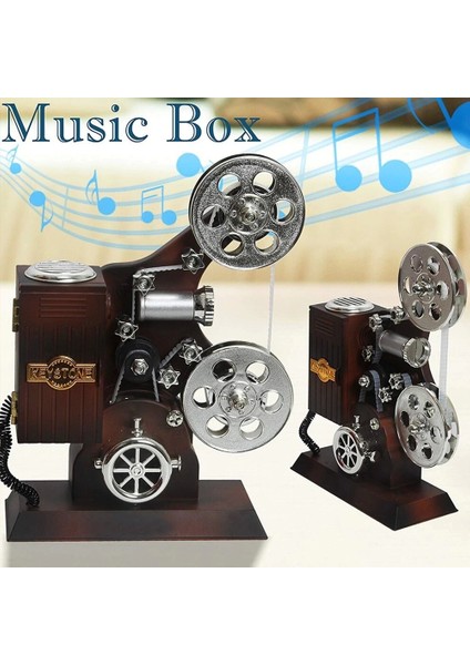 Film Makinesi Görünümlü Müzik Kutusu fiyatları