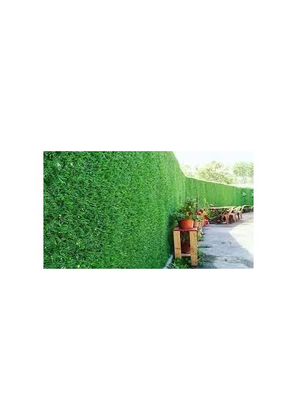 Çim Çit - Dekoratif Yeşil Bahçe Çim Çiti - Çimli Tel - 75 cm Enli fiyatları