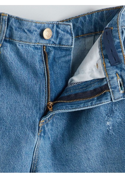 Beli Ayarlanabilir Lastikli Kiz Cocuk Jean Pantolon - W4M632Z4 modelleri