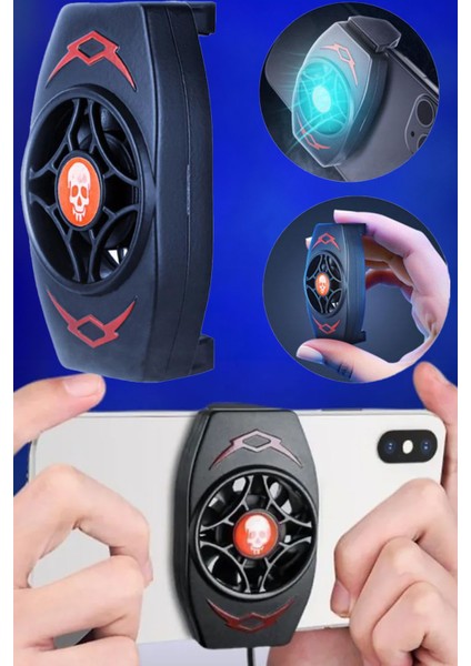Telefon Soğutma Fanı Cep Telefonu Radyatör Soğutucu Oyun Hızlandırıcı Fan fiyatları