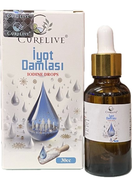 Derya Eren Curelive Iyot Damlası 30 ml