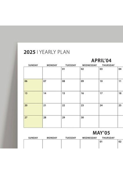 Amerikan Standardı Takvim, Üç Aylık Planlayıcı 2025 Duvar Takvimi, Nisan - Haziran 2025, 90 Günlük Planlama, Yılın Ikinci Çeyreği Takvimi, Yeşil Takvim, Pazar Günü Başlangıçlı Takvim - 70X100CM fırsatları