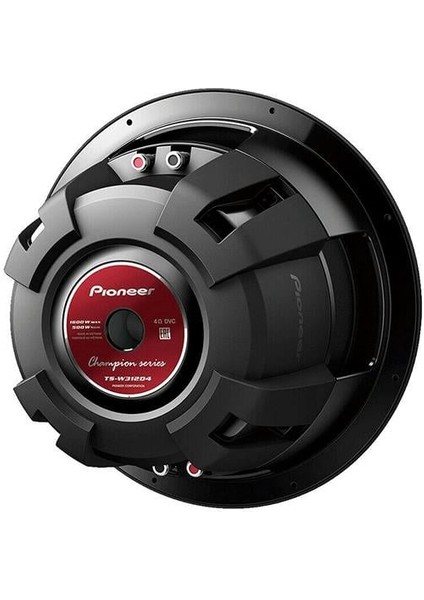 Pıoneer TS-W312D4 30 cm 1600 Watt Subwoofer Çift Bobinli Oto Hoparlör