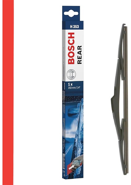 Opel Corsa C Arka Silecek 2000-2006 Bosch Rear