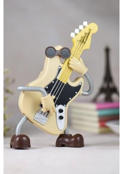 Gitar Şeklinde Müzik Kutusu Dekoratif Şirin Kurmalı Müzik Kutusu Zarif Şirin Hediyelik indirimleri