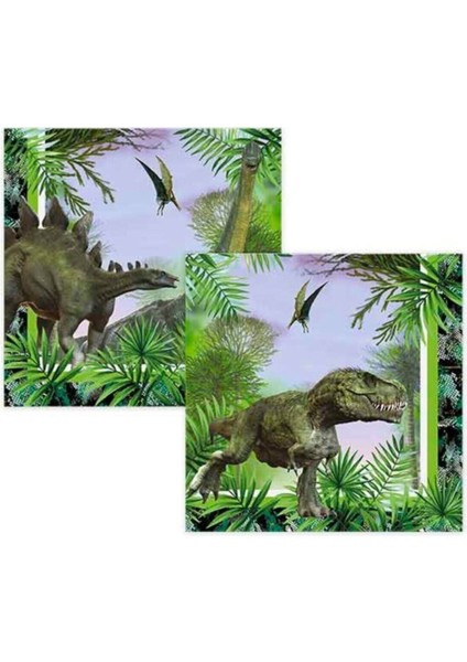 Jurassic Temalı Peçete 16 Adet