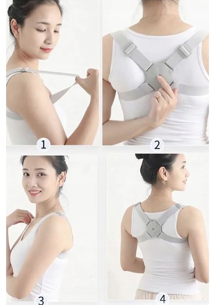 Sensörlü Dik Duruş Korsesi Şarjlı Titreşimli Sırt Korse modelleri