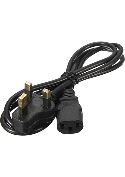 Guardvolt Fused Power Güç Kablosu – 1.8m Dayanıklı ve Güvenli