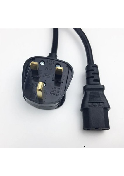 Guardvolt Fused Power Güç Kablosu – 1.8m Dayanıklı ve Güvenli