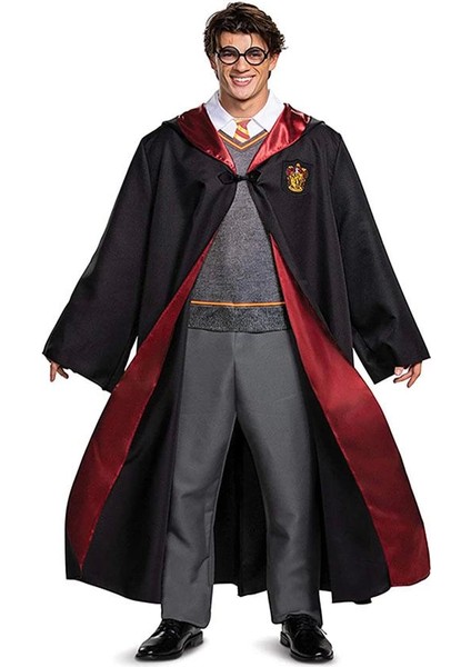 Harry Potter Gryffindor Cübbe Çocuk Boy - Harry Potter Kostümü 11-12 Yaş