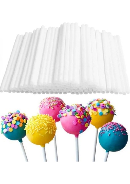 Lolipop Kek Cakepops Kurabiye Yapım Seti 201 Parça Cakepops Standı Kurabiye Çubuğu ve Poşeti modelleri
