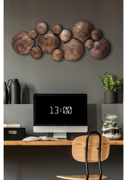Doreart Gisella Metal Duvar Tablosu, Ev Ofis Duvar Panosu