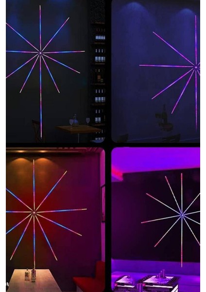 300+ Animasyonlu Bluetooth - Sese Duyarlı LED Işık 256 LED Özel Gün Party fırsatları
