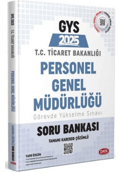 Ticaret Bakanlığı Personel Genel Müdürlüğü Gys Soru Bankası